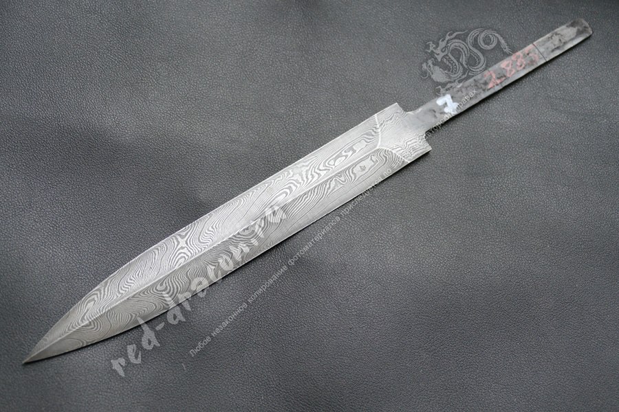 Клинок для ножа Дамаск za2885